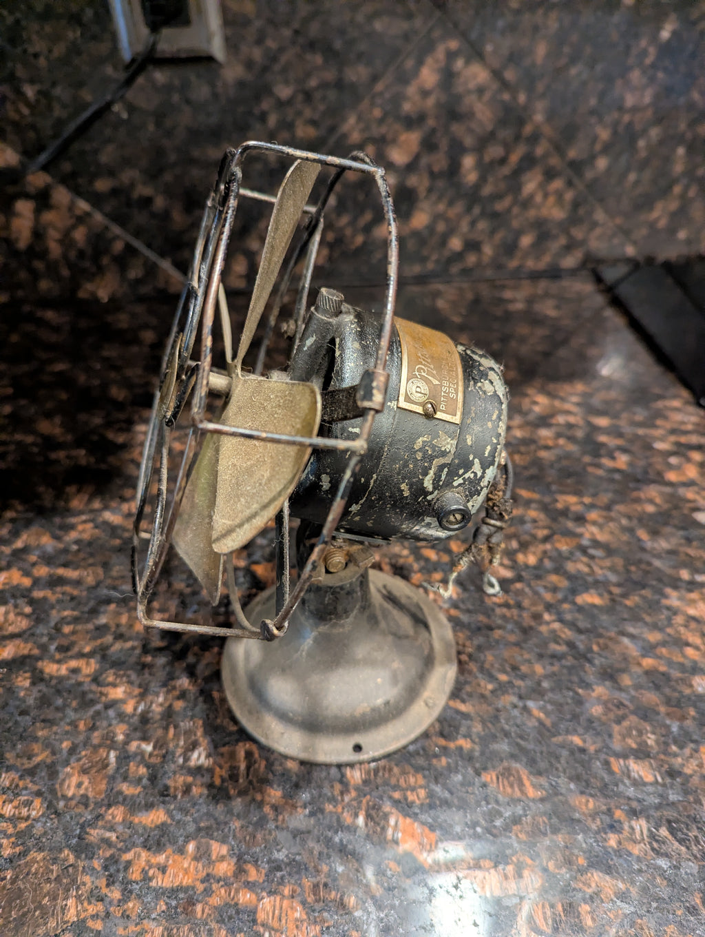 Vintage 1920s Electric Fan - Pittsburgh Electric Specialties Co.